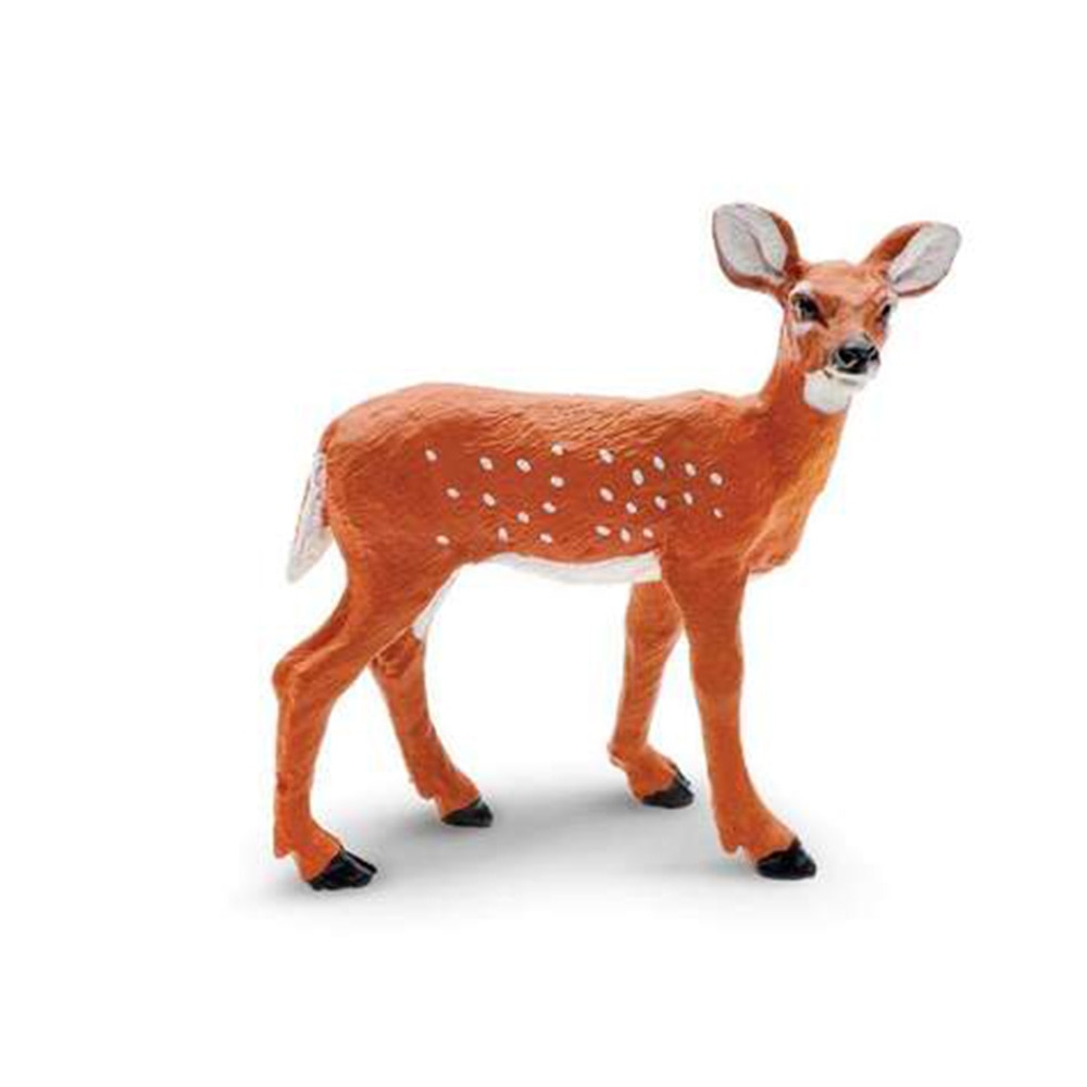 Safari, White, Toys & Figurines, Gifts, Kids, Resin Animal, Whitetail Deer, 142737